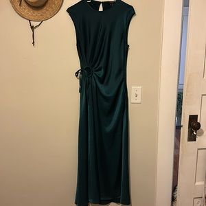 House of Harlow emerald midi dress